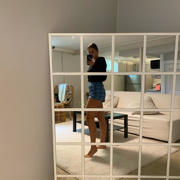 RARE BRANDY MELVILLE checkered blue shorts!! - Picture 3 of 3